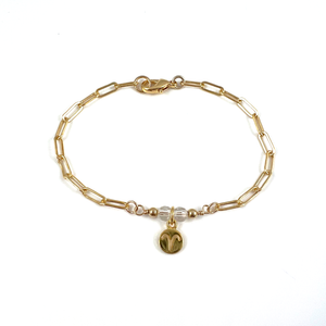 Zodiac Chain Bracelet | Aries