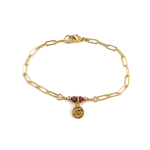 Zodiac Chain Bracelet | Cancer