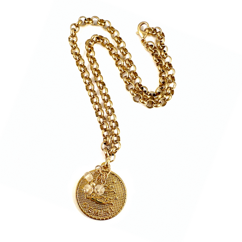 Astrology Coin Necklace | Gemini - 22