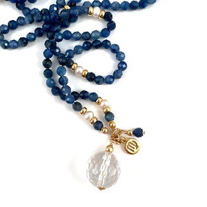 Sapphire Birthstone Necklace | Virgo - 28"