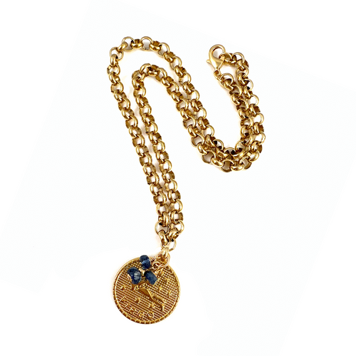Astrology Coin Necklace | Virgo - 22